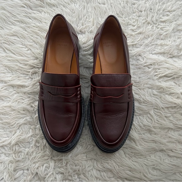 Sezane Albane Loafers - Glossy Burgundy - Picture 9 of 9